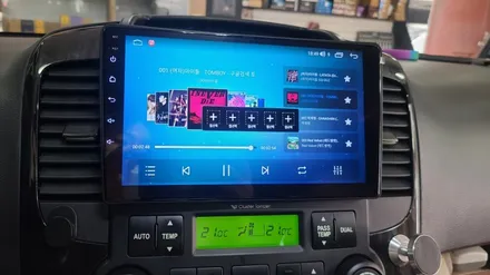 기아 카니발 차량 카나로 내비게이션 안드로이드 올인원 매립