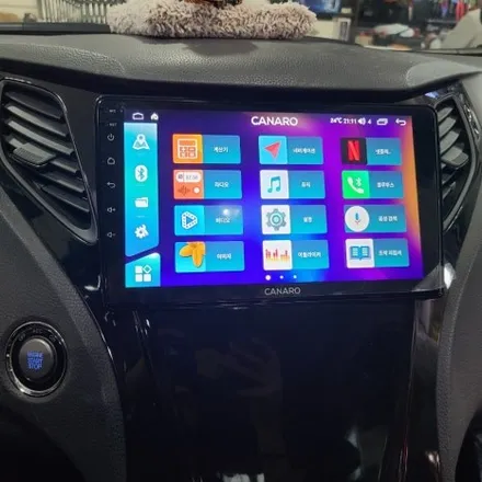 그랜저 HG 카나로 안드로이드 올인원 9인치 내비게이션 매립