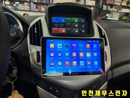 쉐보레 크루즈 인천 카나로 안드로이드 올인원 장착