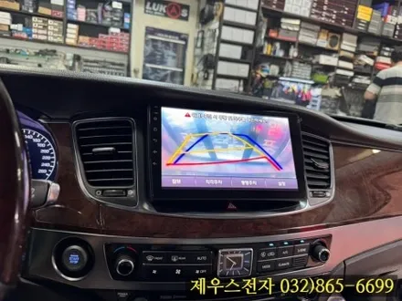 에쿠스 VS380 인천 카나로 XPRO 9인치 안드로이드 올인원 장착과 순정 기능 사용