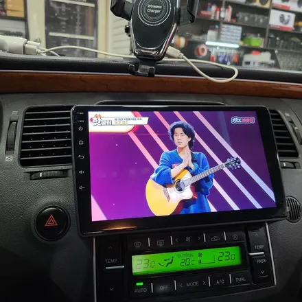 그랜저TG 인천 주안 카나로 안드로이드 올인원 내비 매립