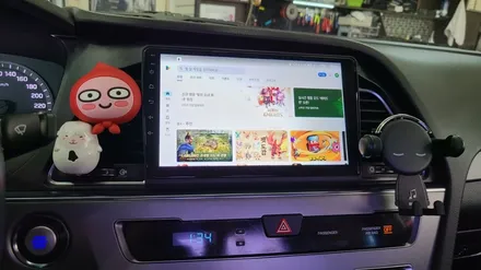 카나로 X 플러스 4롬 64GB 안드로이드 매립 후방카메라까지 교체 LF 소나타