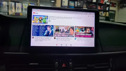 K5 카나로 X 플러스 안드로이드 올인원 매립 전후방 카메라도 추가 장착
