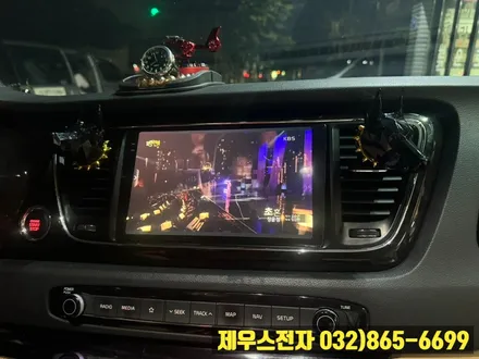더 뉴 카니발 카나로 X PRO 2K 안드로이드 올인원 매립 교체 모습