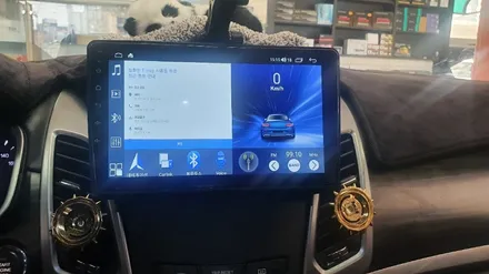 카나로안드로이드 올인원 코란도C차량에 장착한 결과는~????