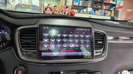 쏘렌토 4롬 64GB 용량 안드로이드 X 플러스 카나로 올인원 내비게이션 장착