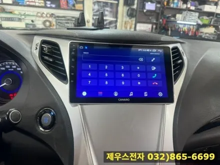 그랜저 HG 9인치 카나로 안드로이드 올인원 매립으로 편리해진 주행