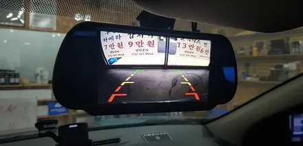 자동차 후방감지기와 룸미러후방카메라를 설치했습니다! / 인천 계양구