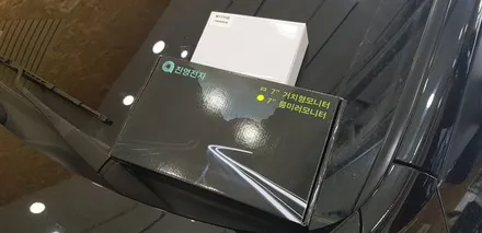 승용차 후방카메라와 룸미러모니터를 쏘나타차량에 설치했습니다! / 인천 계양구
