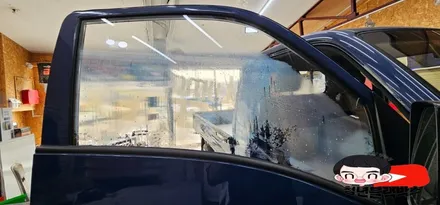 인천 계양 1톤 화물차 포터 전체유리썬팅 재시공 잘 하는 곳 [루마버텍스 검단신도시점 청년블랙박스] / 인천 계양구 오류동