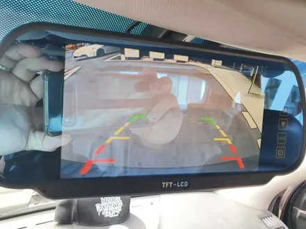 베라크루즈 차량에 7인치 룸미러 후방카메라 설치 했어요! / 인천 계양구
