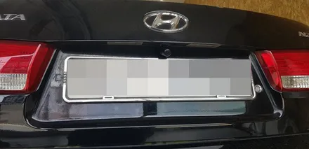 승용차 후방카메라와 룸미러모니터를 쏘나타차량에 설치했습니다! / 인천 계양구
