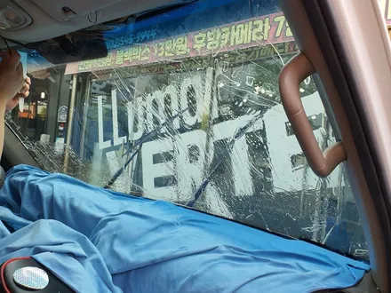 1톤포터 차량에 루마gg 전체 썬팅시공 후기!! / 인천 계양구
