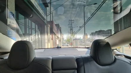 테슬라 모델3 블랙박스 배터리 장착 및 오직 70% 전 측면 썬팅 시공 / 광주 동구, 나주, 순천