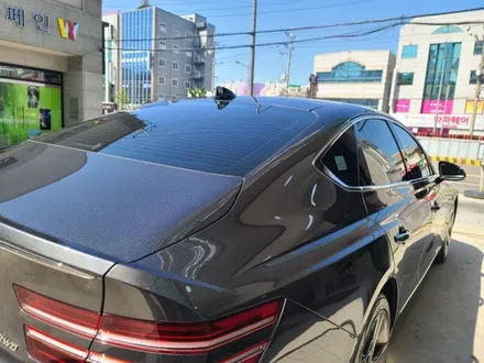 광주  g80 생활보호필름 ppf 썬팅 후기 (도어컵, 엣지, 주유구, 트렁크리드) / 광주 동구, 나주, 순천