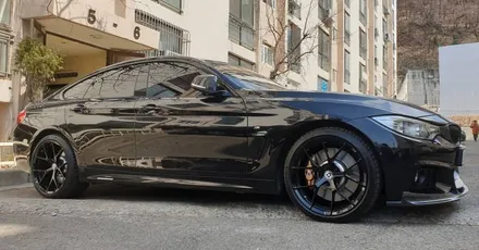 내 자동차 휠도색하기 /BMW 435d에 437m 튜닝 (다크 메탈실버) / 인천 계양구 서운동