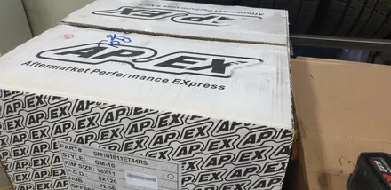 아펙스 휠 (APEX) 색상변경 작업(#휠도색 작업) / 인천 계양구 서운동