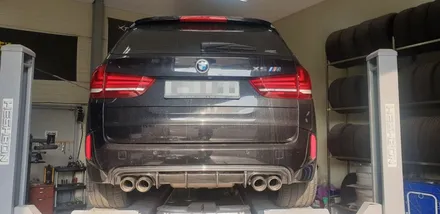 BMW X5M 순정휠 21인치 612M 휠도색(메탈블랙)후기 / 인천 계양구 서운동