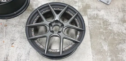 벤츠A45 AMG에 장착된 BC FORGED 19인치 커스텀 휠도색 작업후기 / 인천 계양구 서운동