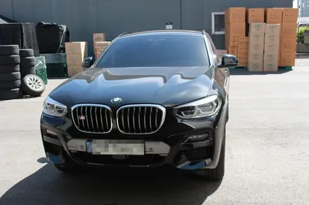 BMW 신형 X4 순정휠 휠도색 작업 , 사틴그레이 / 인천 계양구 서운동