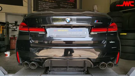bmw f90 m5 789m 골드브론즈 휠도색,휠도색맛집 / 인천 계양구 서운동