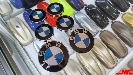 BMW 휠캡 , 엠블럼 IND스타일 카본 커스텀 작업 / 인천 계양구 서운동