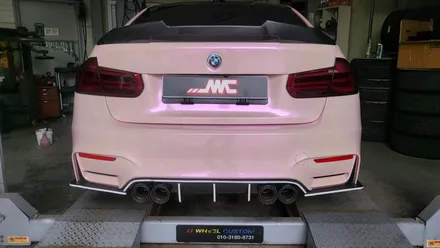 bmw m3 666m 순정20인치 커스텀도색 ,페인트박리 / 인천 계양구 서운동