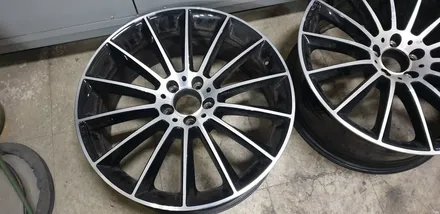 벤츠 CLS400d 마차휠 20인치 브론즈클리어 커스텀 작업,휠도색 / 인천 계양구 서운동