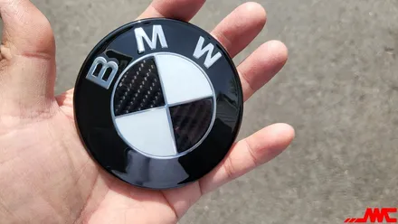 BMW 휠캡 , 엠블럼 IND스타일 카본 커스텀 작업 / 인천 계양구 서운동