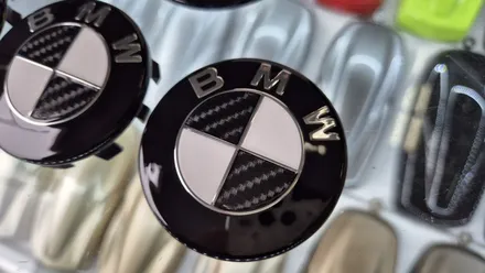 BMW 엠블럼 ,휠캡 IND 스타일 카본 커스텀 / 인천 계양구 서운동