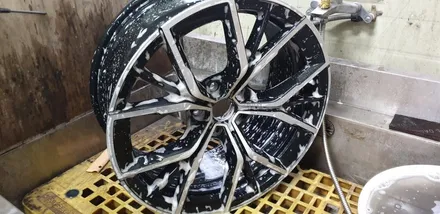 bmw g30 LCI 845m 19인치 순정휠 휠도색 작업후기, 사틴그레이 / 인천 계양구 서운동