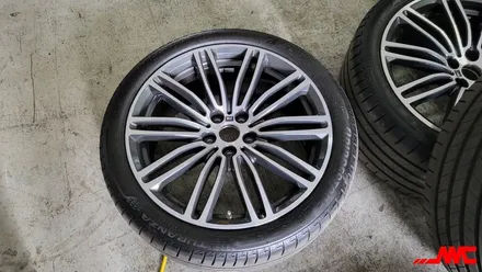 BMW 530i 664m 휠복원 및 틴티드클리어 휠도색 작업 / 인천 계양구 서운동