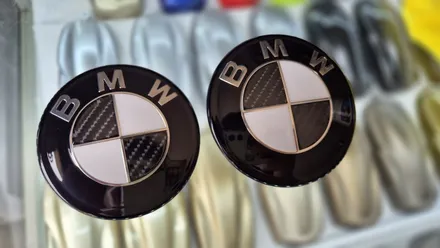 BMW 엠블럼 ,휠캡 IND 스타일 카본 커스텀 / 인천 계양구 서운동