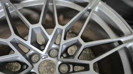 BMW G82 M4 그린 휠도색,휠커스텀, 브론즈휠도색 / 인천 계양구 서운동