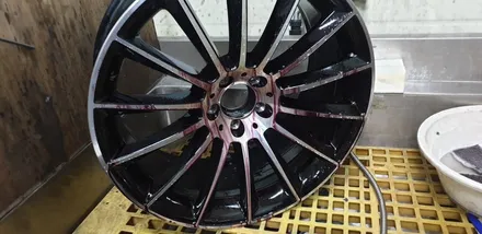 벤츠 CLS400d 마차휠 20인치 브론즈클리어 커스텀 작업,휠도색 / 인천 계양구 서운동