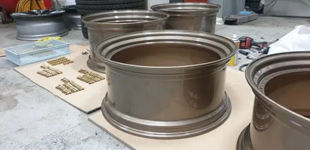 bc forged 휠 커스텀 도색 작업 , 휠도색 ,브론즈 휠도색 / 인천 계양구 서운동
