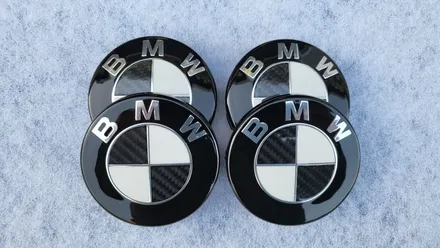 bmw 카본엠블럼,bmw 카본 휠캡 커스텀 작업 / 인천 계양구 서운동
