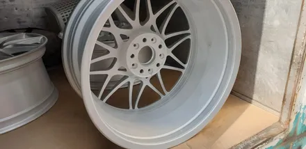 BMW M4  순정휠 666m 20인치 휠도색/휠복원 작업(사틴그레이) / 인천 계양구 서운동