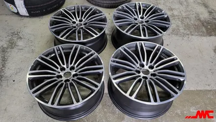 BMW 530i 664m 휠복원 및 틴티드클리어 휠도색 작업 / 인천 계양구 서운동