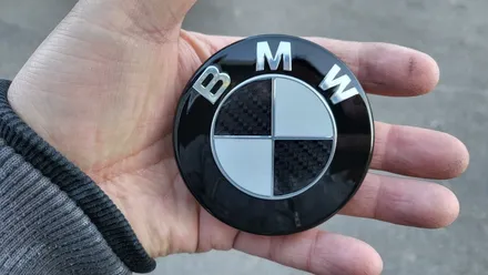 bmw 카본엠블럼,bmw 카본 휠캡 커스텀 작업 / 인천 계양구 서운동