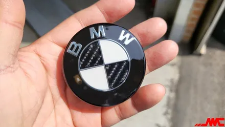 BMW 휠캡 , 엠블럼 IND스타일 카본 커스텀 작업 / 인천 계양구 서운동