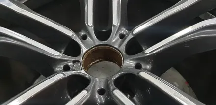 BMW X5M 순정휠 21인치 612M 휠도색(메탈블랙)후기 / 인천 계양구 서운동