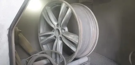 bmw 442m 휠복원 및 휠도색 그리고 메탈블랙 M스티치 작업후기 / 인천 계양구 서운동