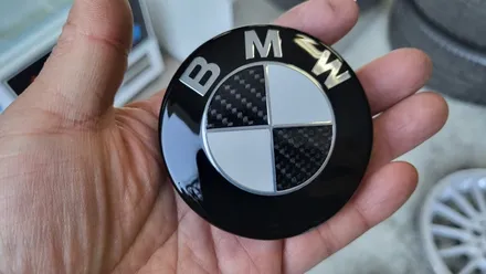 bmw 카본엠블럼,bmw 카본 휠캡 커스텀 작업 / 인천 계양구 서운동