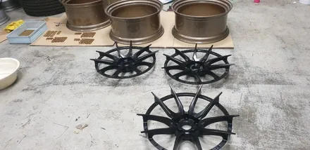 bc forged 휠 커스텀 도색 작업 , 휠도색 ,브론즈 휠도색 / 인천 계양구 서운동