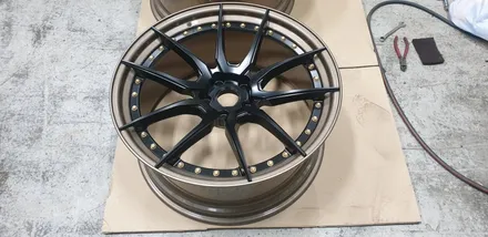 bc forged 휠 커스텀 도색 작업 , 휠도색 ,브론즈 휠도색 / 인천 계양구 서운동