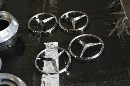 벤츠 AMG C63s쿠페 순정휠 도색작업 후기 , 사틴그레이 / 인천 계양구 서운동