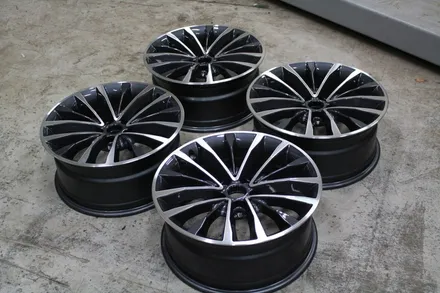 BMW G30 럭셔리 18인치 휠도색,휠커스텀,다이아컷팅 작업 후기 / 인천 계양구 서운동