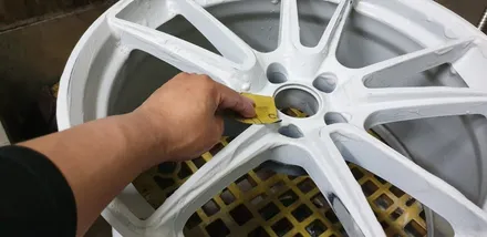 bmw 휠도색, HRE FF04 20인치 휠복원,다크쉐도우 실버 / 인천 계양구 서운동