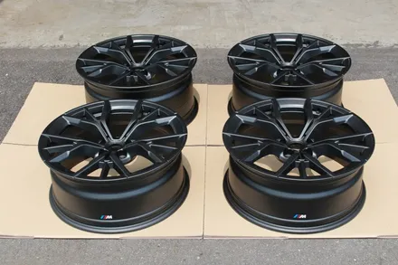bmw g30 LCI 845m 19인치 순정휠 휠도색 작업후기, 사틴그레이 / 인천 계양구 서운동